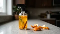 Mandariininkuoret + etikka: helppo kevätsiivousvinkki